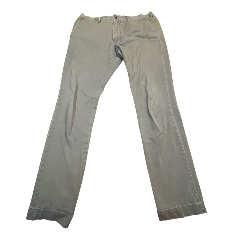 Polo Ralph Lauren Slim Fit Chino Pants Mens 36x34 Olive Green Brown